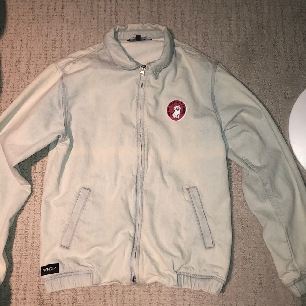 COPY - Rip n Dip Light Wash Jean Jacket